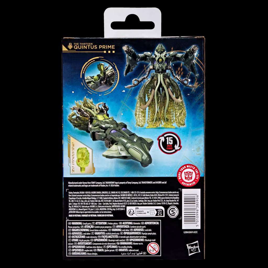 Transformers Age of the Primes Quintus Optimus Prime Action Figur hasbro