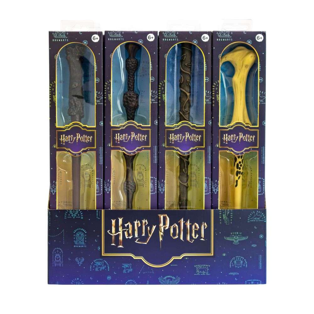 Harry Potter Rollspelstav 12-pack Display noble collections
