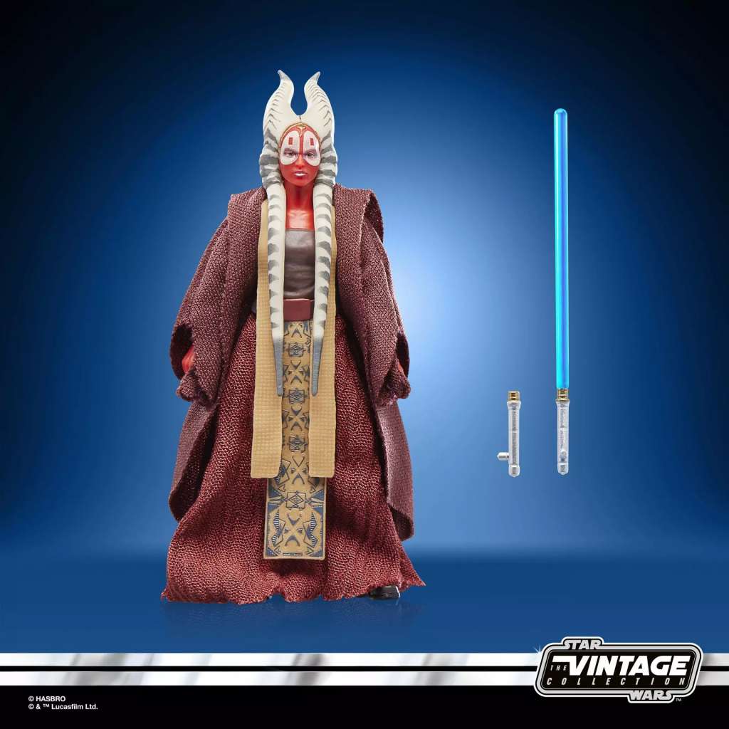 Star Wars Vintage Attack of the Clones Shaak Ti Actionfigur hasbro