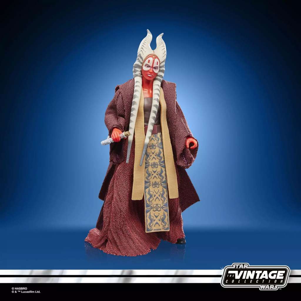 Star Wars Vintage Attack of the Clones Shaak Ti Actionfigur hasbro