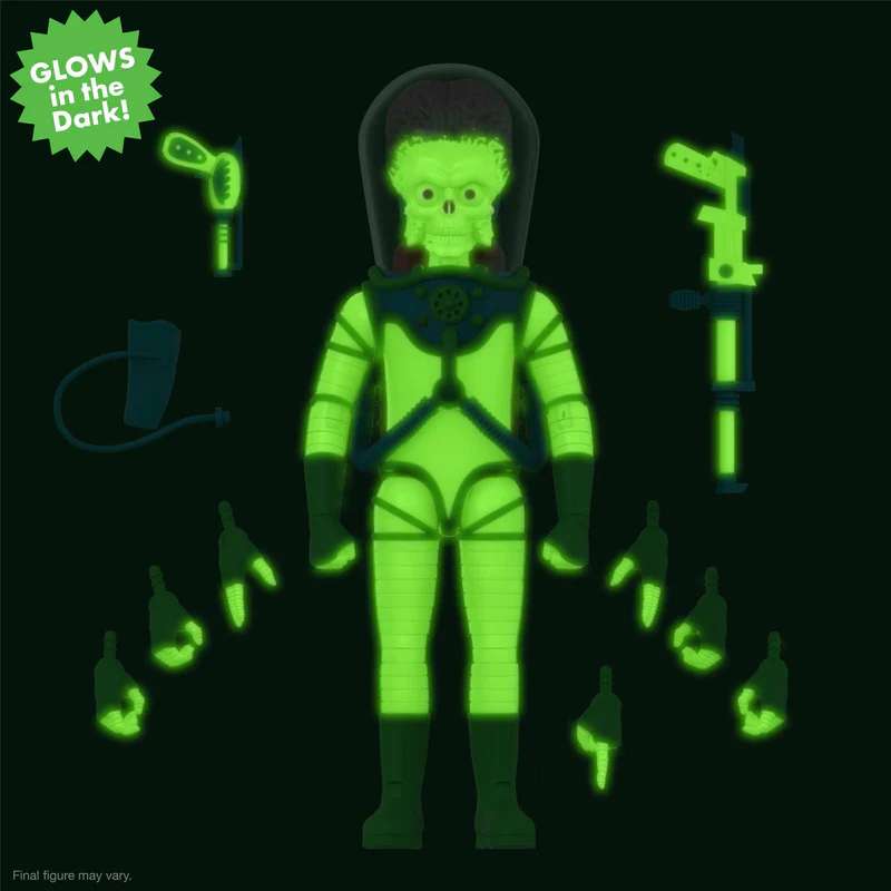 Mars Attacks ULTIMATES! Wave 02 - Martian Invasion Begins Glow in the Dark super 7
