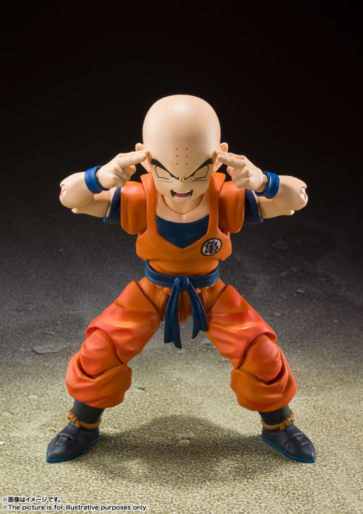 Dragon Ball Z Krillin - Earth's Strongest Man SH Figuarts Reissue bandai