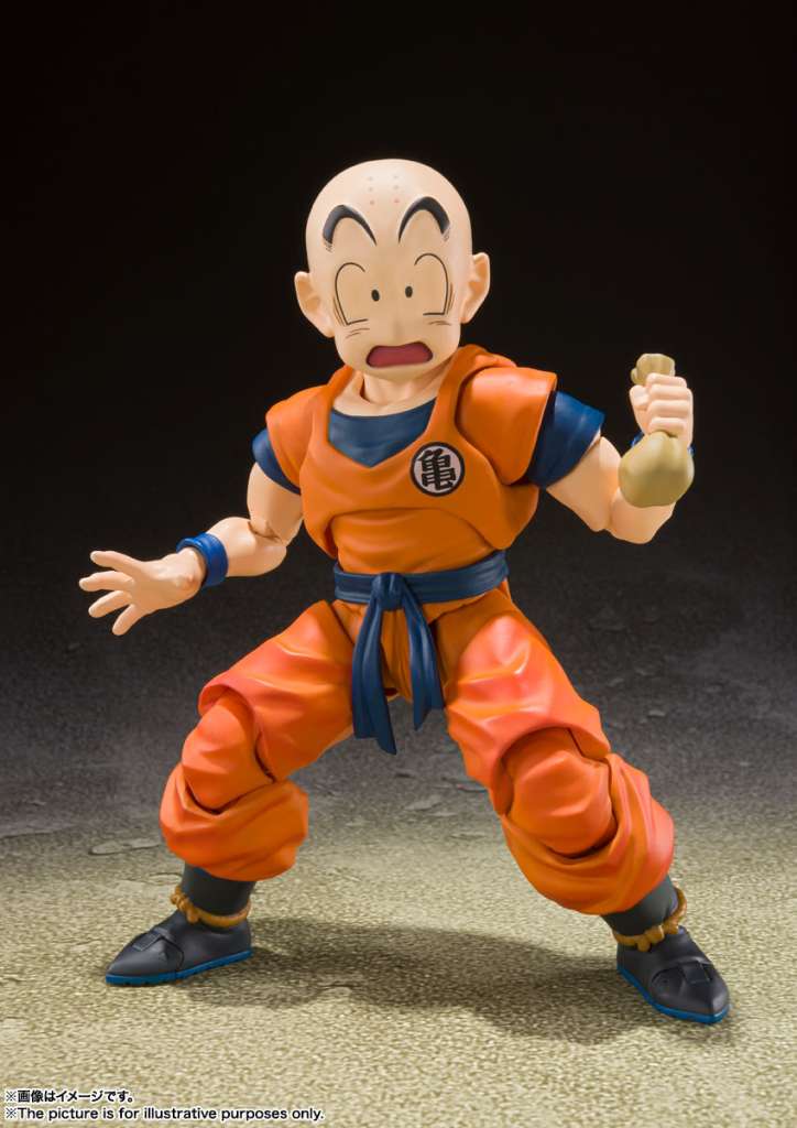 Dragon Ball Z Krillin - Earth's Strongest Man SH Figuarts Reissue bandai