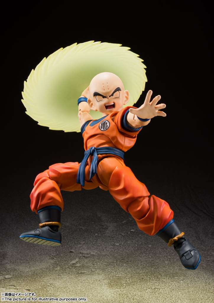 Dragon Ball Z Krillin - Earth's Strongest Man SH Figuarts Reissue bandai