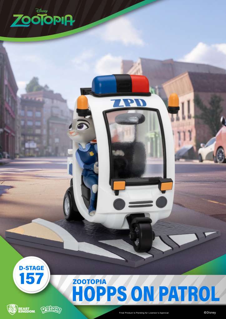 Zootopia Hopps On Patrol D-Stage beast kingdom