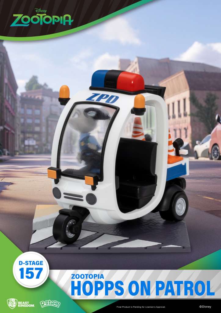 Zootopia Hopps On Patrol D-Stage beast kingdom