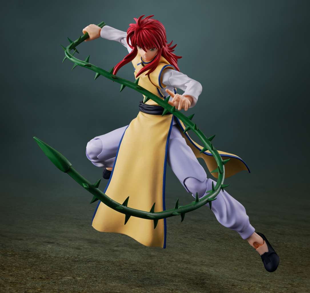 Yuyu Hakusho Kurama SH Figuarts - Samlarfigur från Bandai bandai