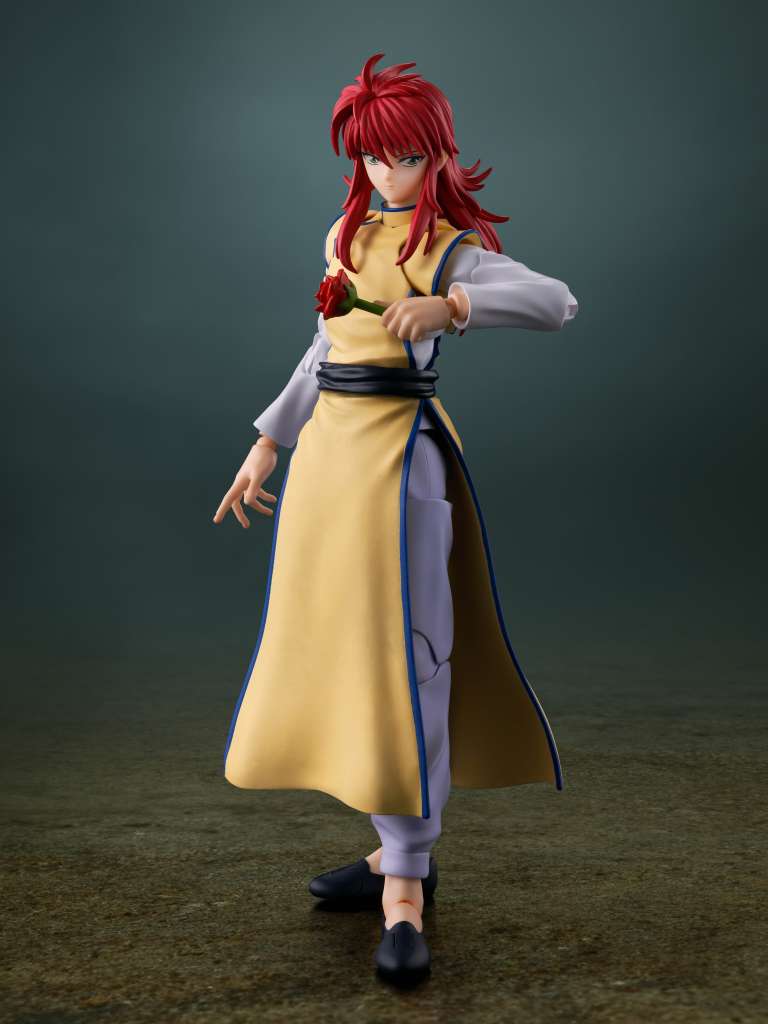 Yuyu Hakusho Kurama SH Figuarts - Samlarfigur från Bandai bandai