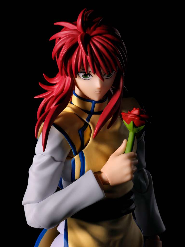 Yuyu Hakusho Kurama SH Figuarts - Samlarfigur från Bandai bandai