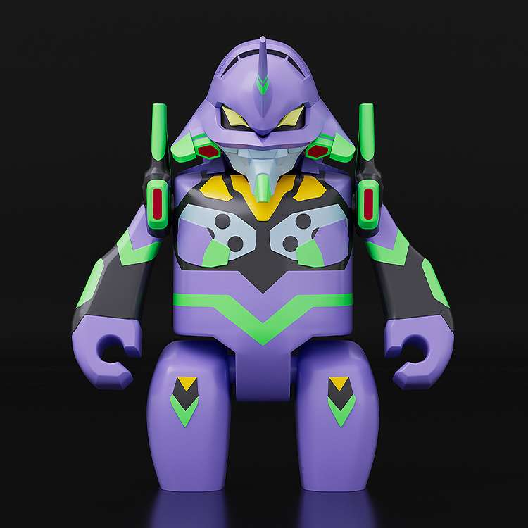 Rebuild av Evangelion Test Type-01 Brickroid goodsmile fr