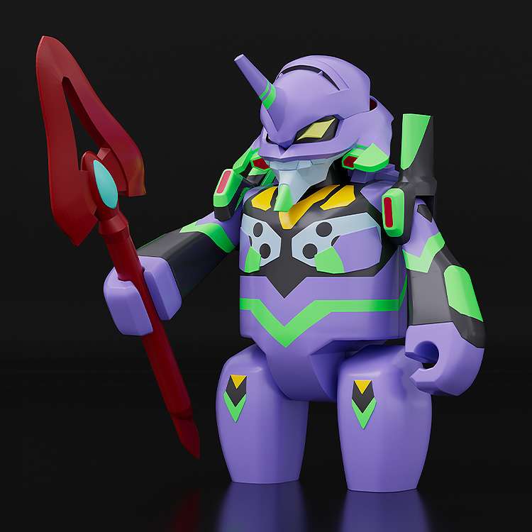 Rebuild av Evangelion Test Type-01 Brickroid goodsmile fr