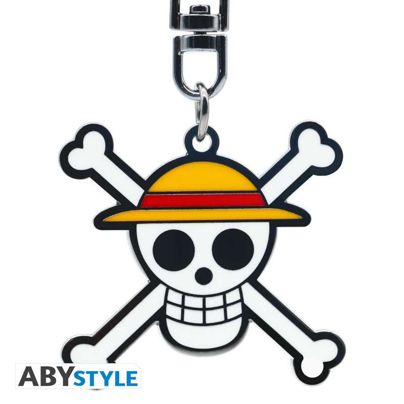 One Piece Skull Luffy Nyckelring abystyle studio