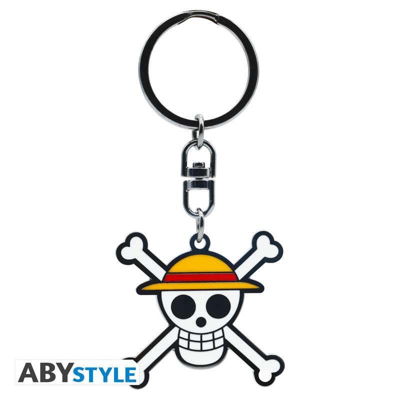 One Piece Skull Luffy Nyckelring abystyle studio