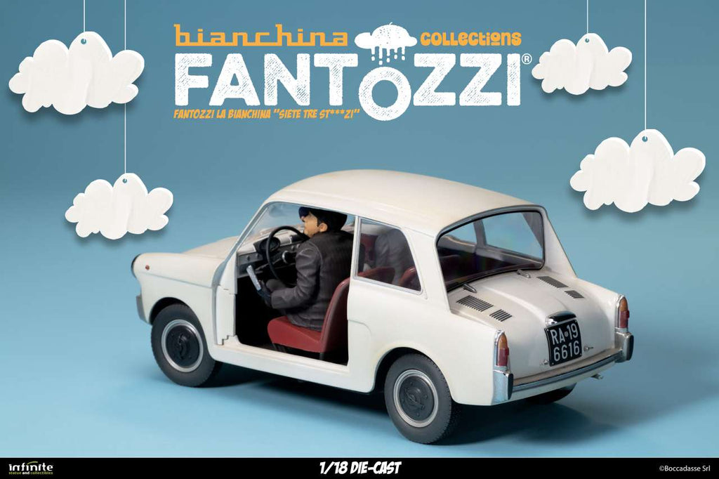 Fantozzi La Bianchina Siete Tre St..zi 1/18 Die-Cast infinite statue