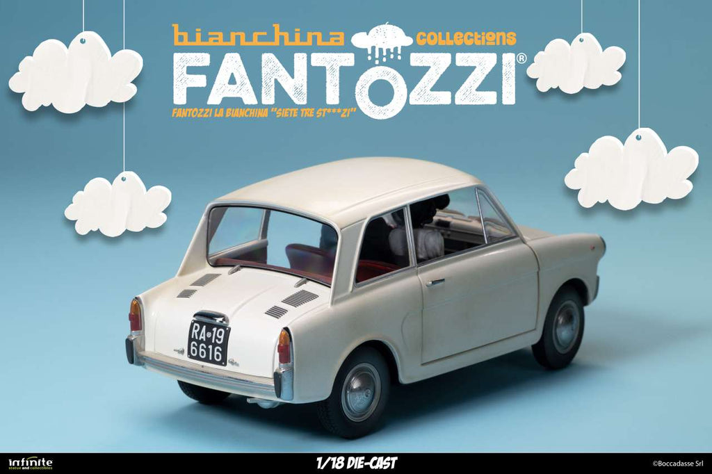 Fantozzi La Bianchina Siete Tre St..zi 1/18 Die-Cast infinite statue