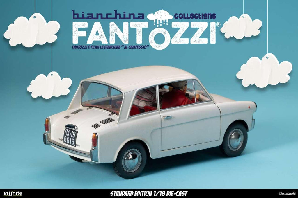 Fantozzi e filini la bianchina al campeggio 1/18 die-cast standard edition - Robotto