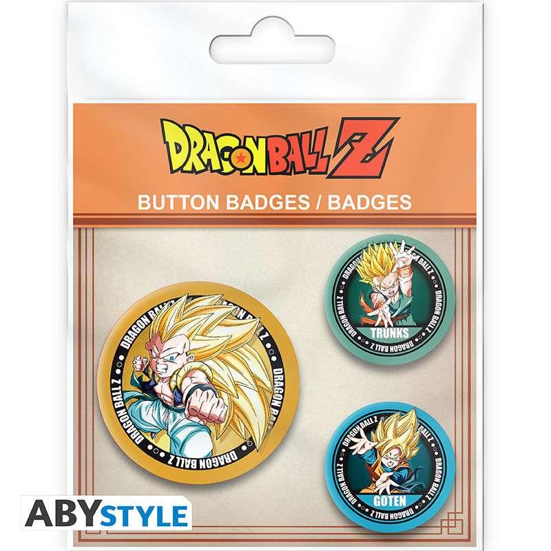 Dragon Ball Trunks, Goten och Gotrunks Badgeset - Robotto