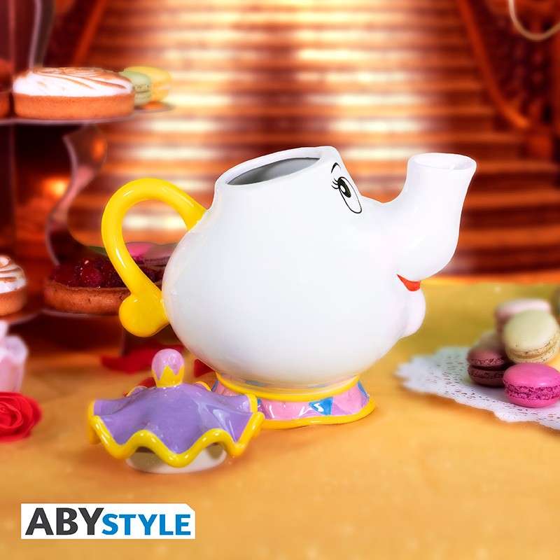 Disney Beauty and the Beast Mrs. Potts & Chip Teapot Set abystyle studio