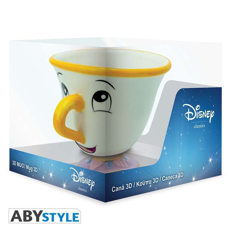Disney Beauty and the Beast Chip 3D Mug abystyle studio