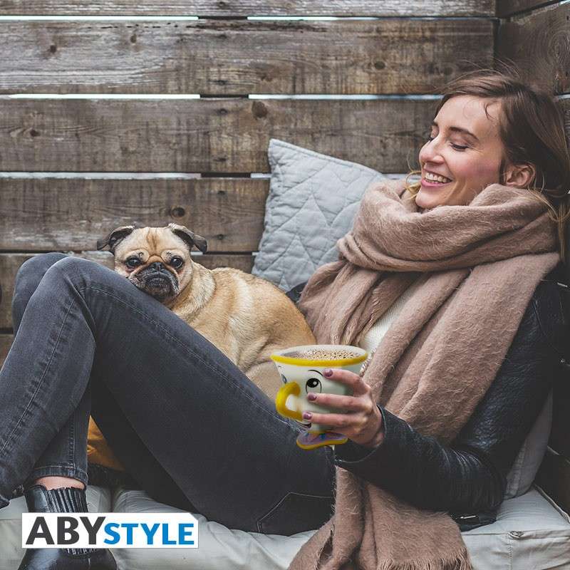 Disney Beauty and the Beast Chip 3D Mug abystyle studio