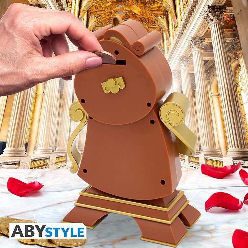 Disney Beauty & The Beast Cogsworth Sparbössa abystyle studio