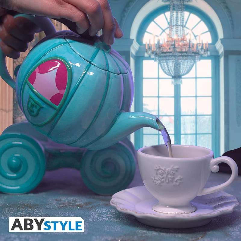 Disney Cinderella Carriage Teapot - Magisk Teapot för Teälskare abystyle studio