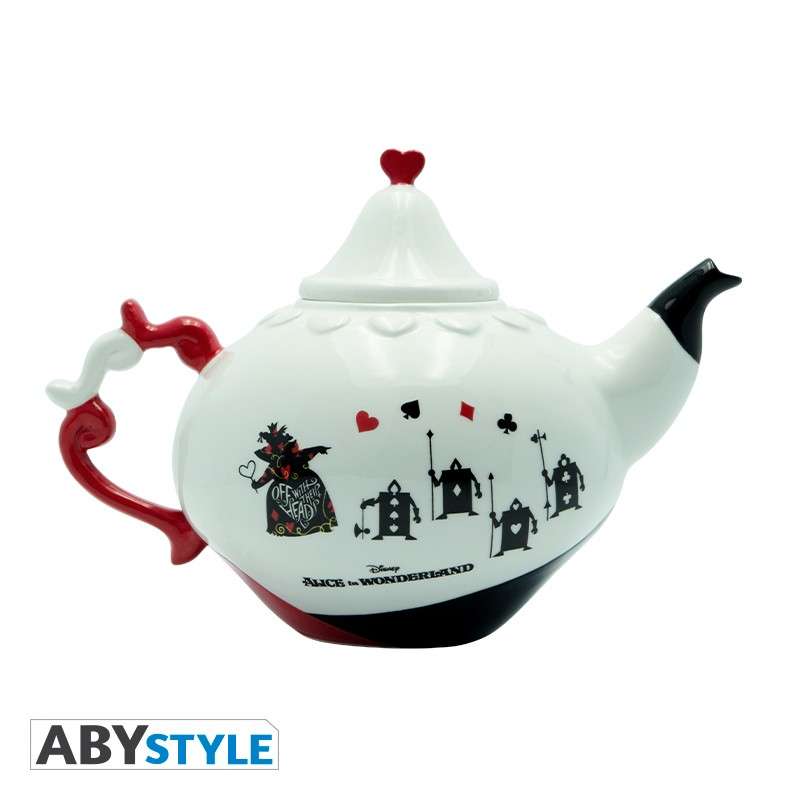 Disney Alice i Underlandet Drottning av Hjärtar Teapot abystyle studio