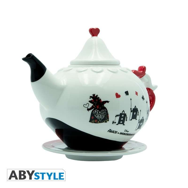 Disney Alice i Underlandet Drottning av Hjärtar Teapot abystyle studio
