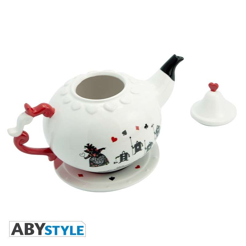 Disney Alice i Underlandet Drottning av Hjärtar Teapot abystyle studio