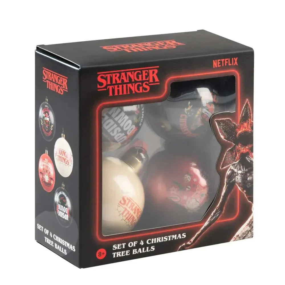 Stranger Things Juldekorationer Set (4) - Robotto