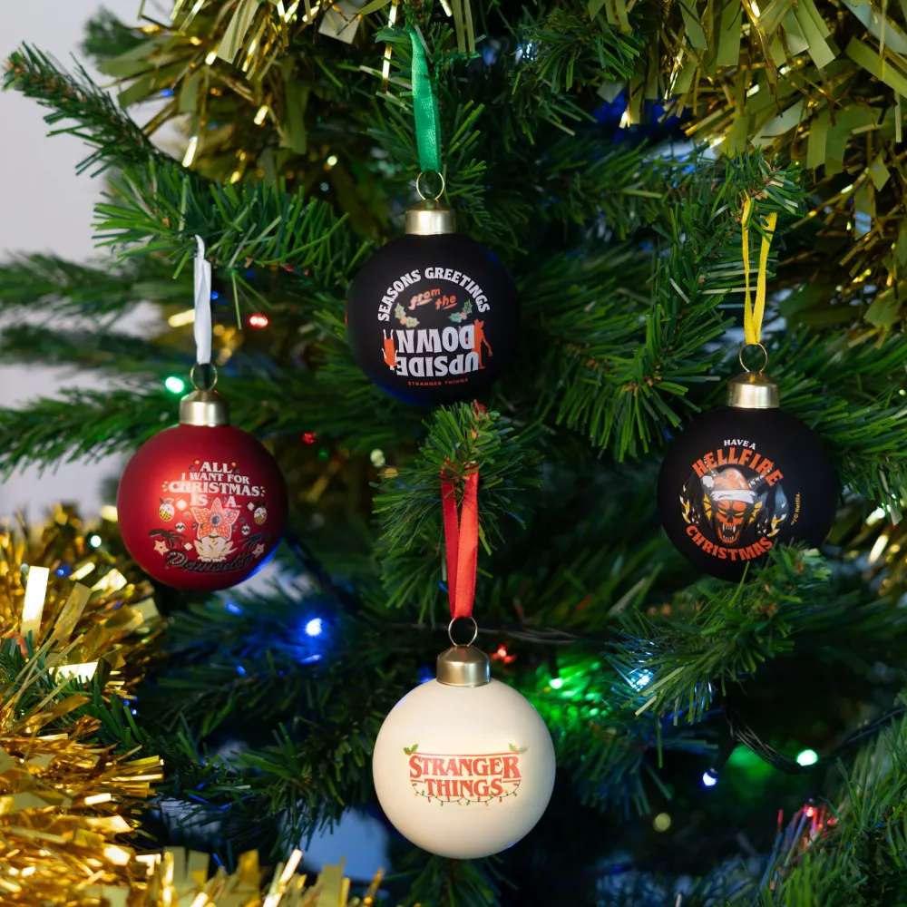 Stranger Things Juldekorationer Set (4) grupo erik