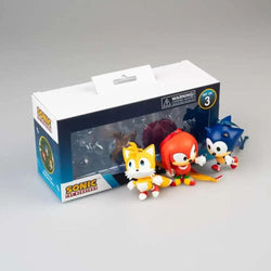 Sonic Juldekoration Set (3) - Charmiga PVC Dekorationer - Robotto