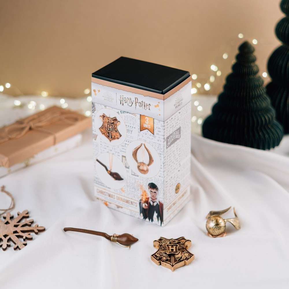 Harry Potter Juldekoration Guldset (3) grupo erik