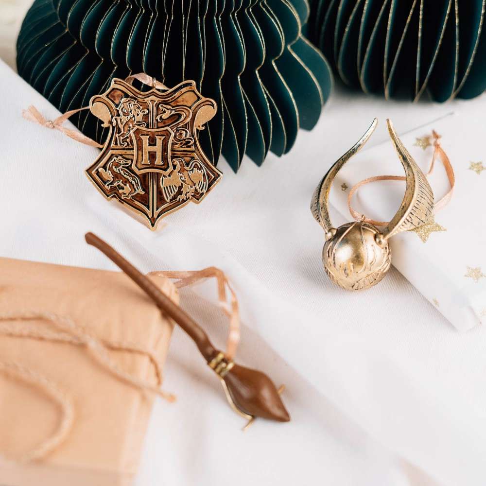 Harry Potter Juldekoration Guldset (3) grupo erik