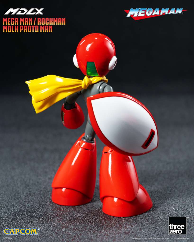 Mega Man MDLX Proto Man Action Figur threea toys/threezero
