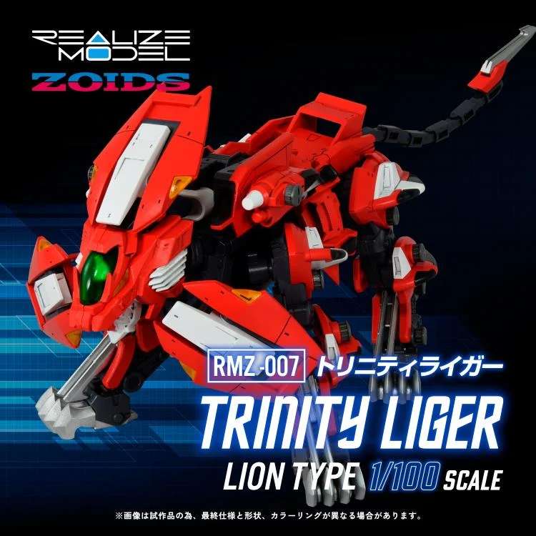 Zoids RMZ-007 Trinity Liger Modellkit takara tomy