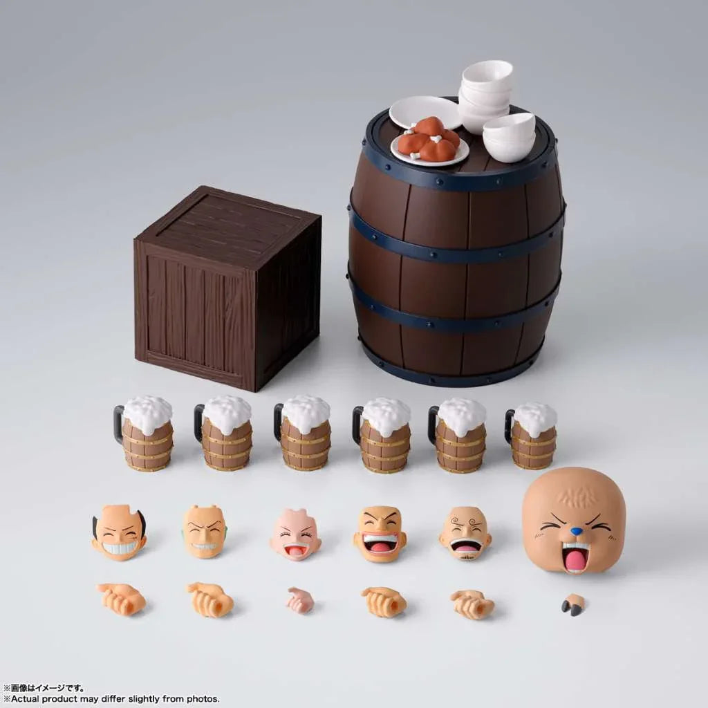 One Piece Straw Hat Crew SH Figuarts Festset - Robotto