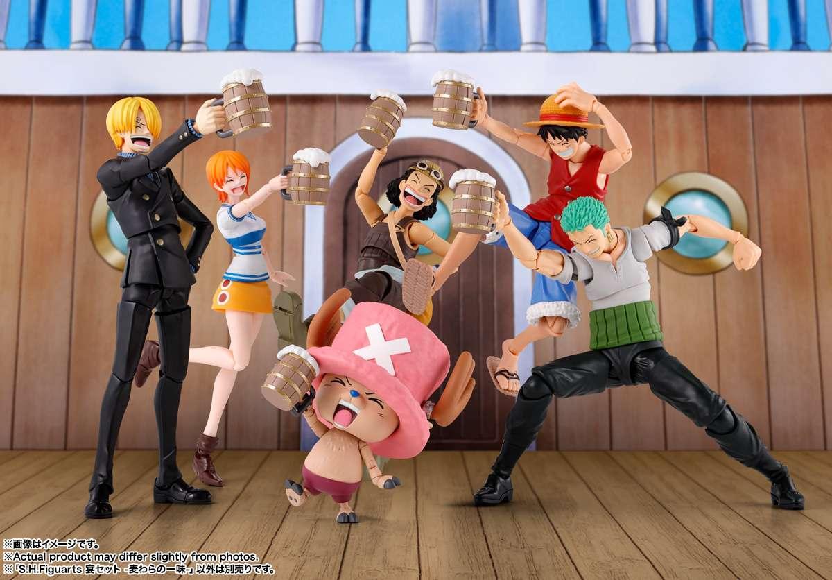 One Piece Straw Hat Crew SH Figuarts Festset - Robotto