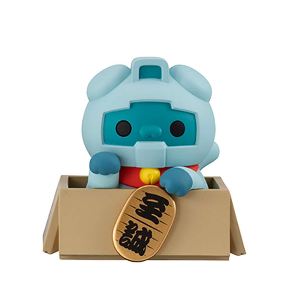 Mobile Suit Gundam Mega Cat Project Nyandam Lucky Cat Set med Present megahouse