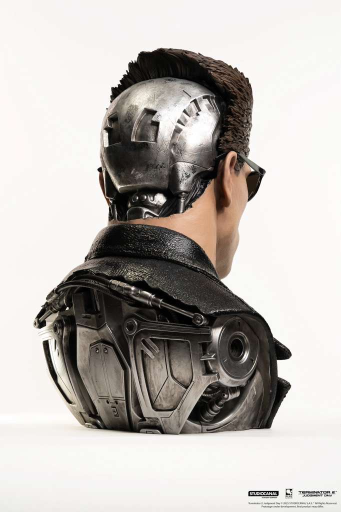 Terminator 2 T-800 Model 101 1/1 Skala Konstmask pure arts