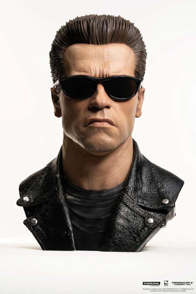 Terminator 2 T-800 Model 101 1/1 Skala Konstmask - Robotto