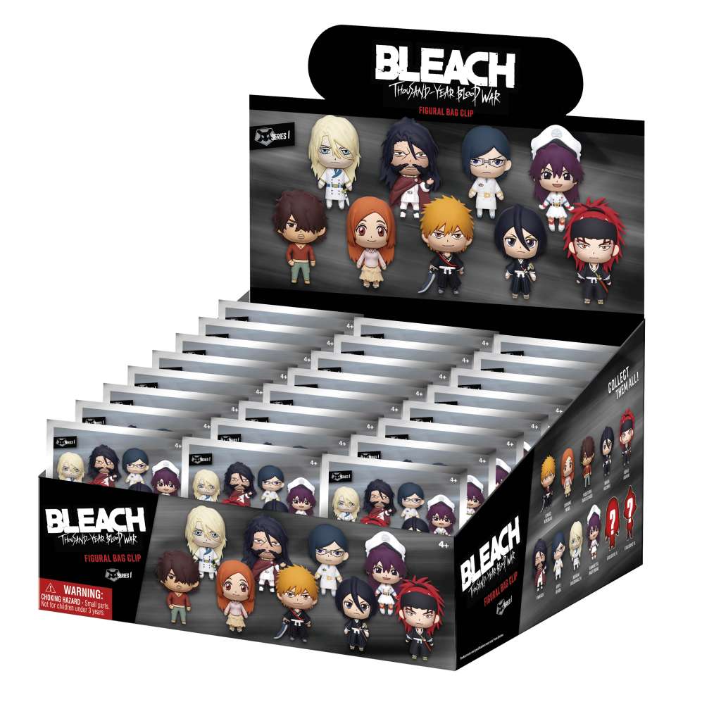 Bleach 1000 år blodkrig väska clip blind box display (24) monogram