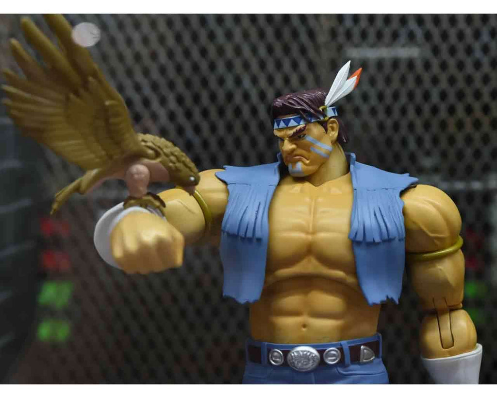 Street Fighter 2: Hawk - De Luxe Action Figur Skala 1:12 jada toys