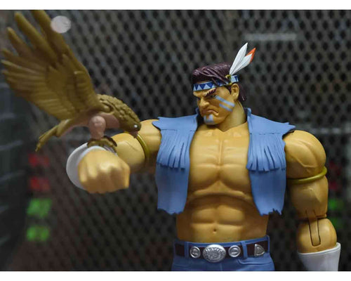 Street Fighter 2: Hawk - De Luxe Action Figur Skala 1:12 jada toys