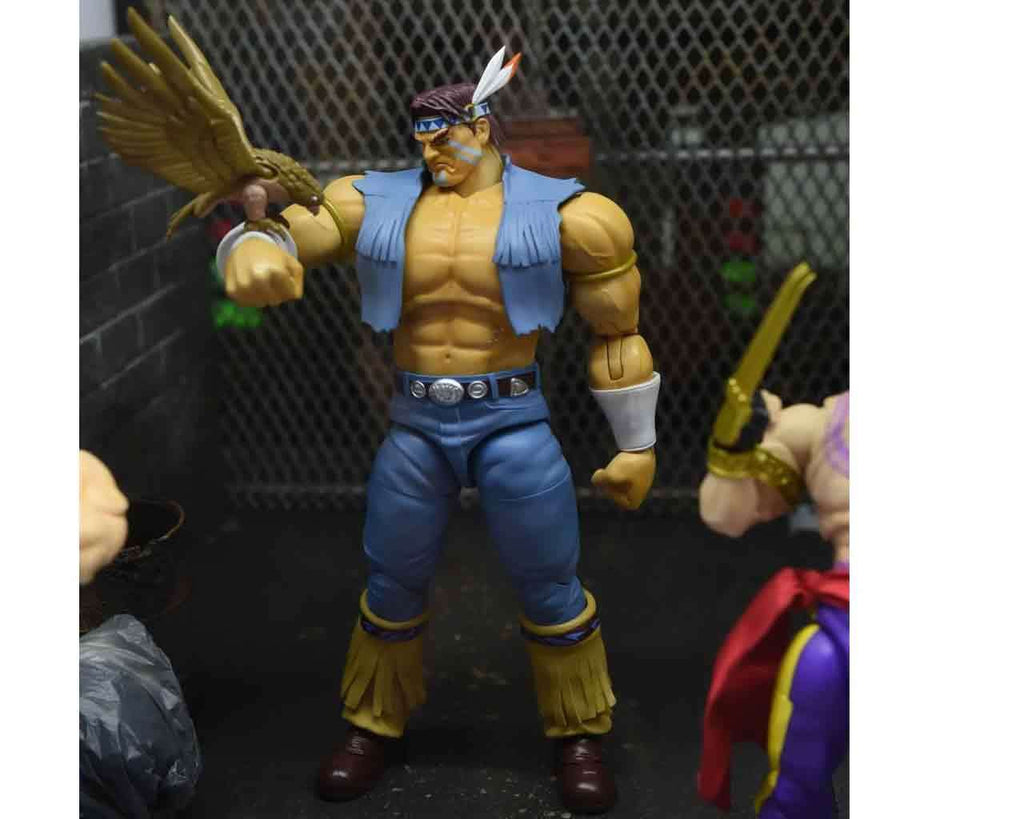 Street Fighter 2: Hawk - De Luxe Action Figur Skala 1:12 jada toys