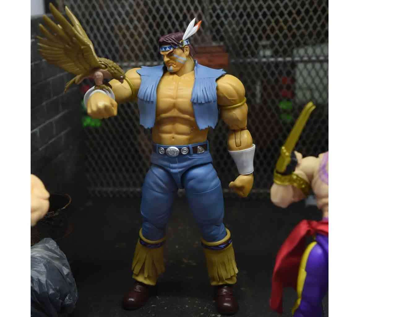 Street Fighter 2: Hawk - De Luxe Action Figur Skala 1:12 jada toys