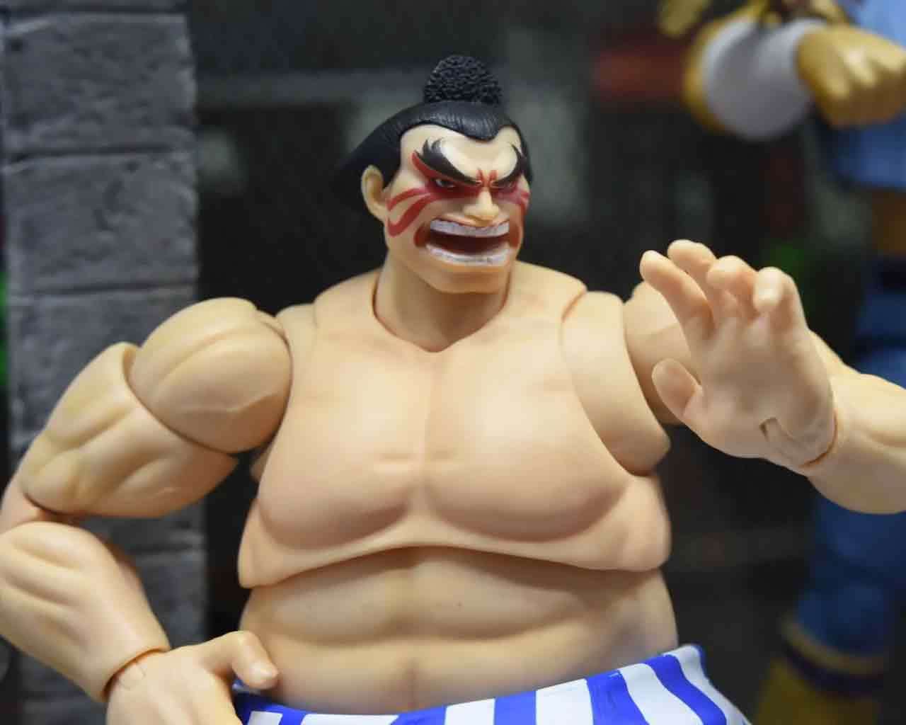 Street Fighter 2: Honda - De Luxe Action Figur Skala 1:12 jada toys