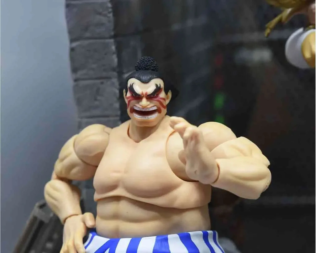 Street Fighter 2: Honda - De Luxe Action Figur Skala 1:12 - Robotto