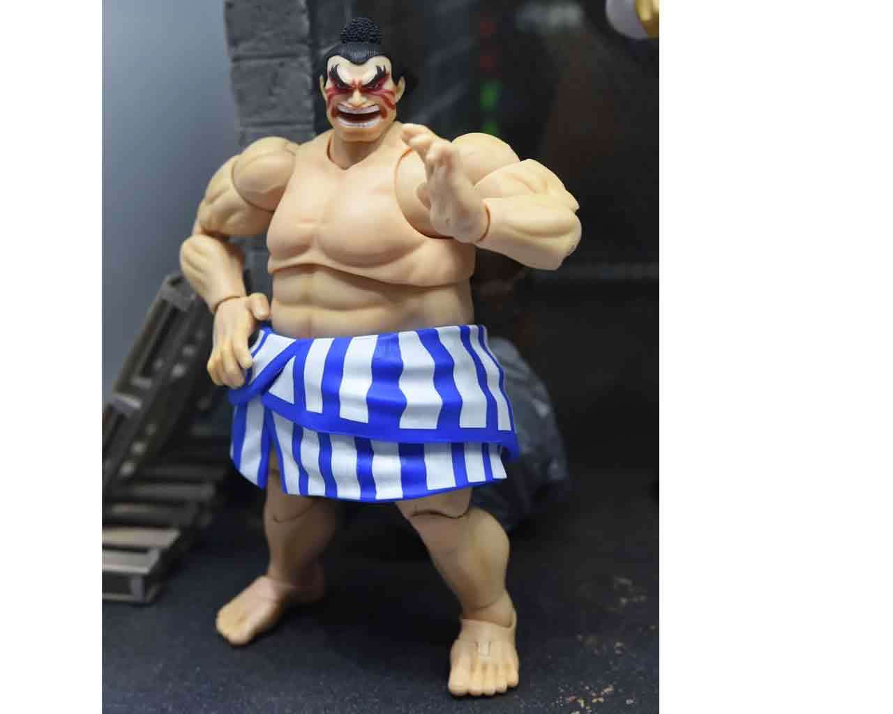 Street Fighter 2: Honda - De Luxe Action Figur Skala 1:12 jada toys