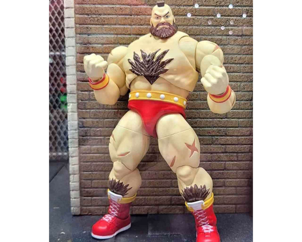 Street Fighter 2: Zangief - De Luxe Action Figur i Skala 1:12 jada toys